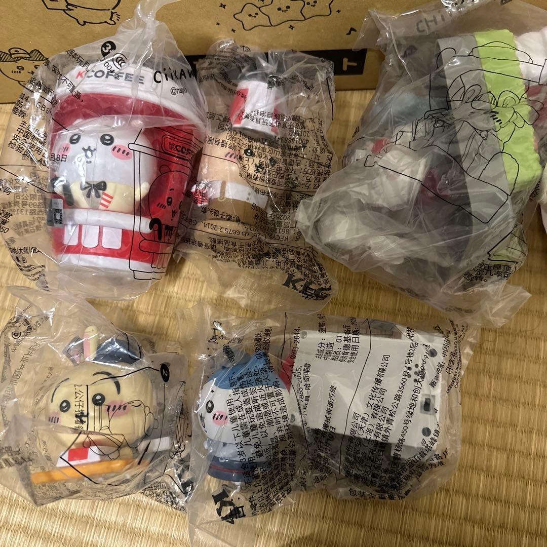 ちいかわ ケンタッキー 海外限定 おもちゃ 全5点セット