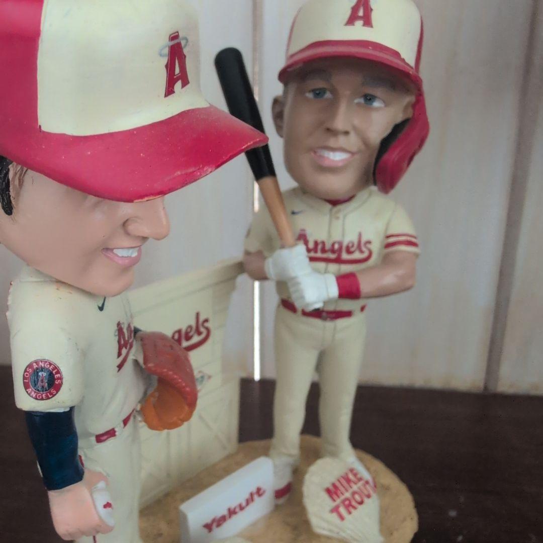 非売品　大谷翔平　マイク・トラウト ボブルヘッド