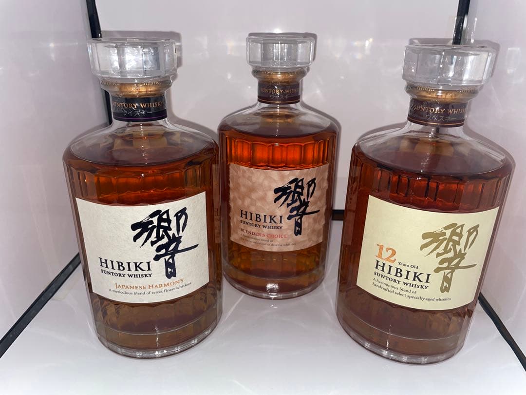 響飲み比べセット（12年、ブレンダーズチョイス、ジャパニーズハーモニー）