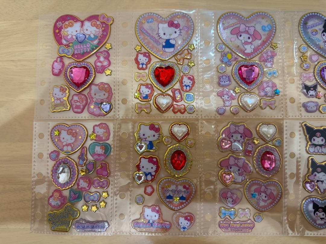 【完成品】正規品 シール帳 sanrio ハローキティ