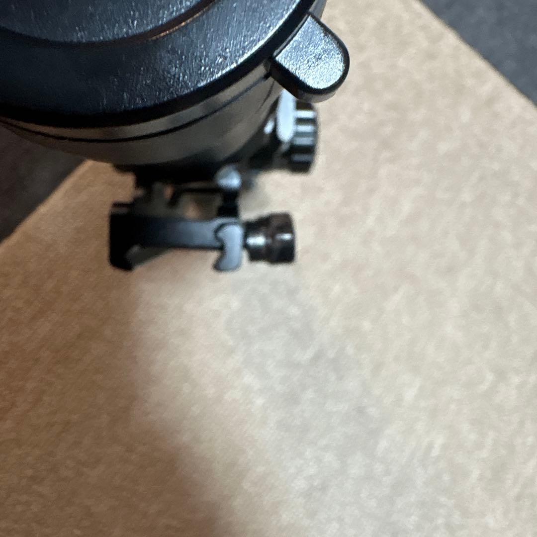 スコープ ブラック 大口径 フリップアップキャップ付き