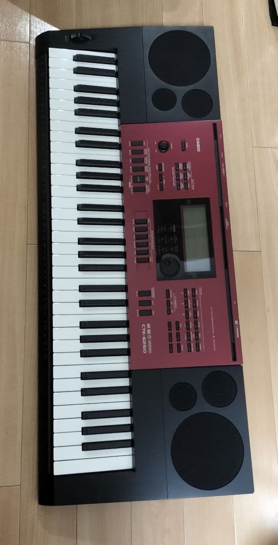 CASIO CTK-6200 61鍵キーボード