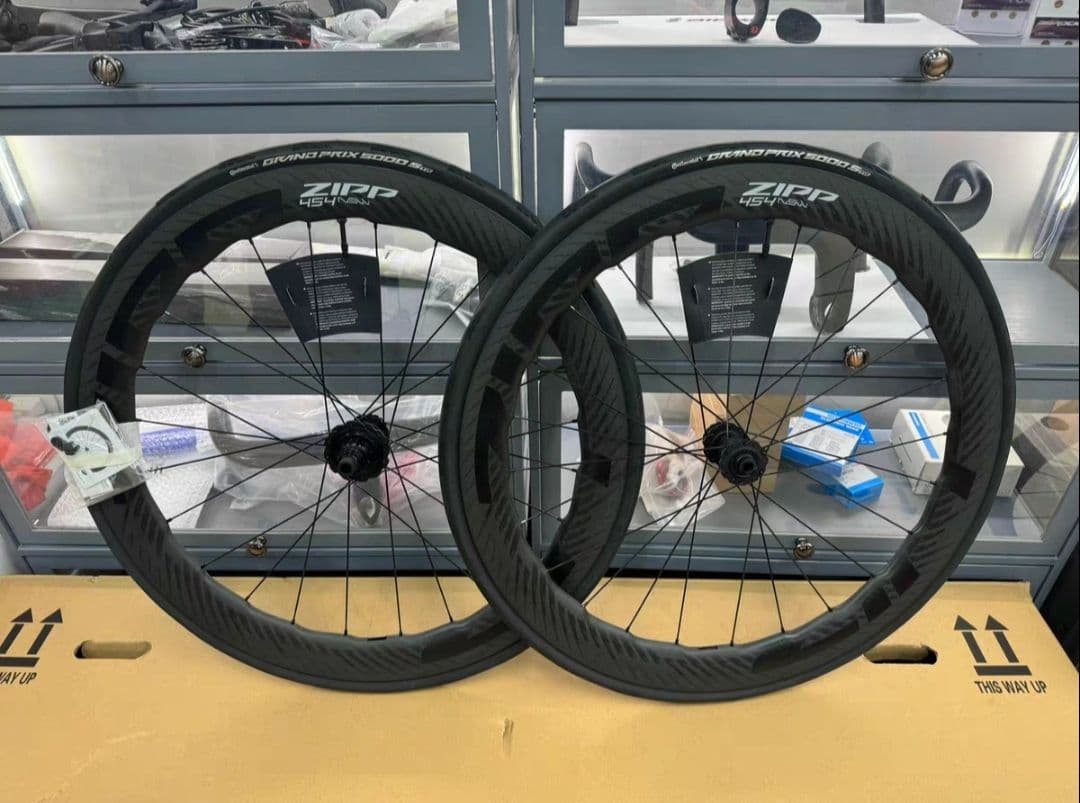 zipp454 NSW カーボン ホイール SHIMANO 12S フリーボディ