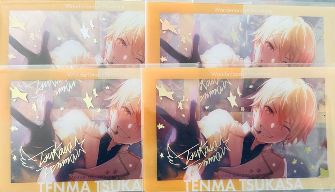 プロセカ あんスタ コラボ 天馬司 缶バッジ 色紙 etc