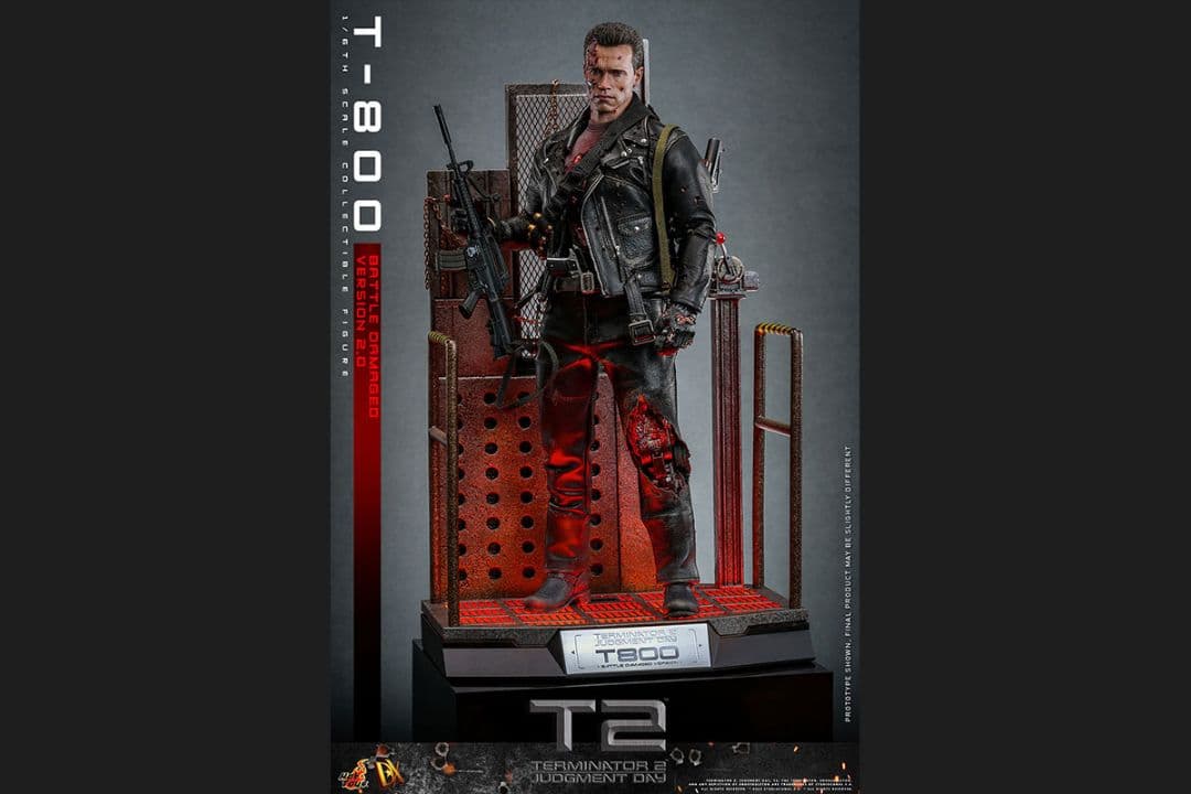 ホットトイズ T-800 バトルダメージ版 2.0 DX46『ターミネーター2』
