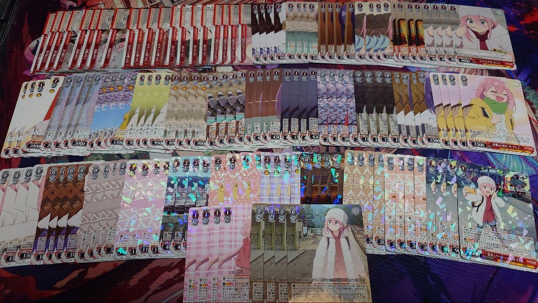 ヴァイスシュヴァルツ　ゆるキャン　RR以下4コン＋α