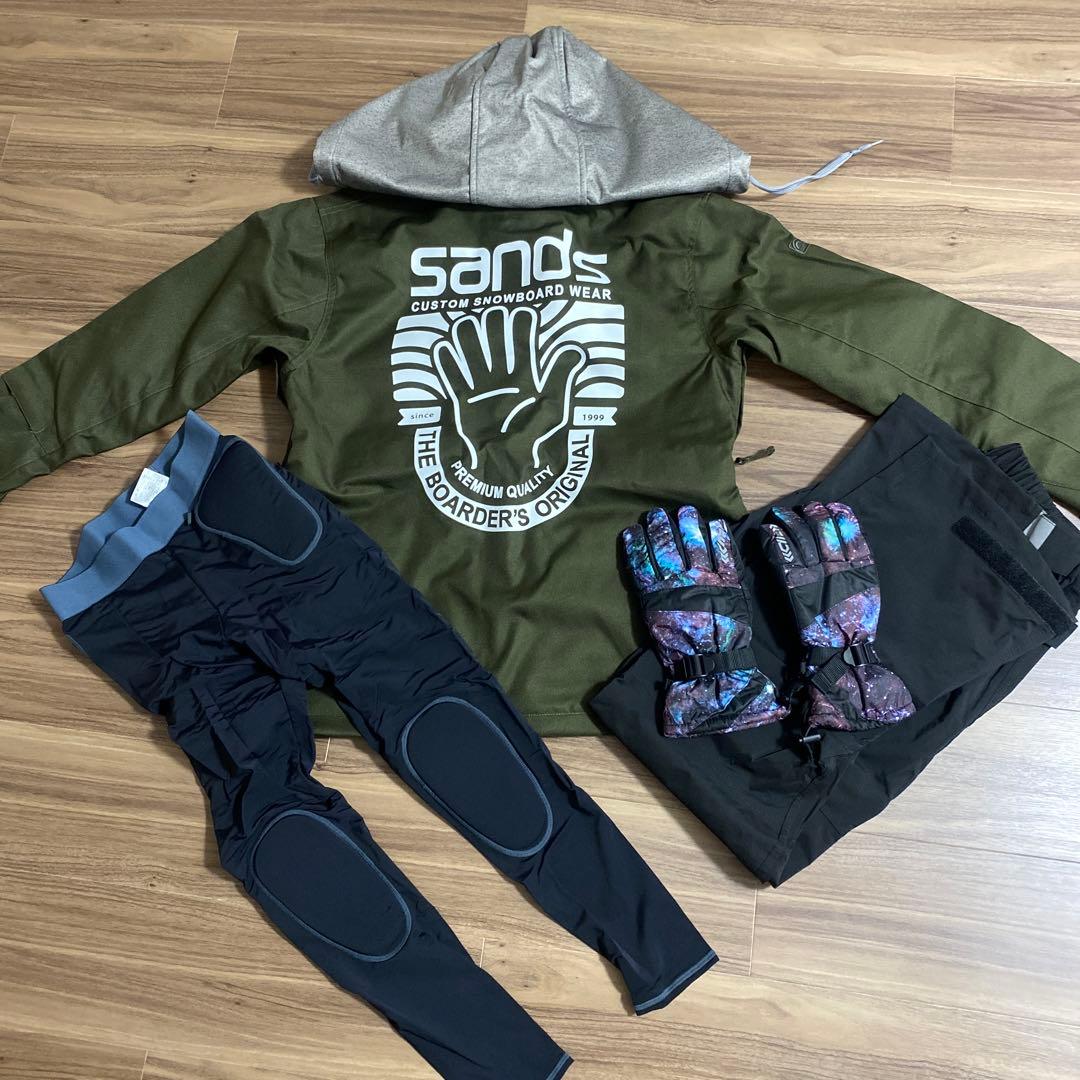 スノーボード　ウエア　全身