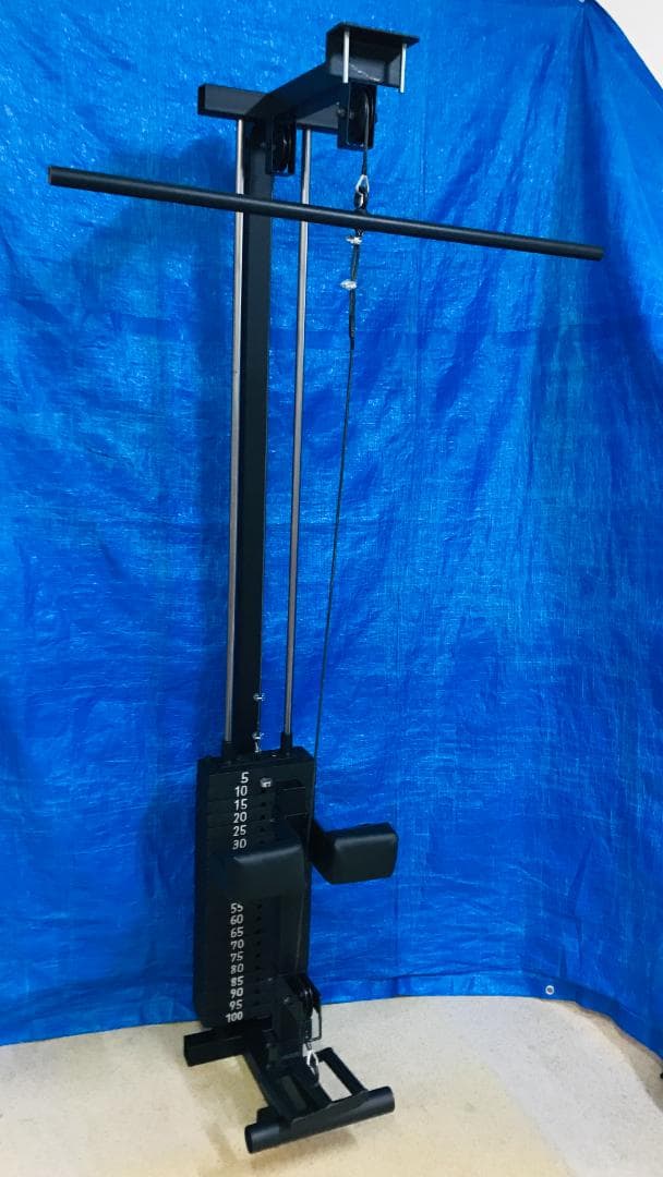 パワーテック社ハーフラック(WB-HR19)専用　ラットロー 奥柱・スタック式