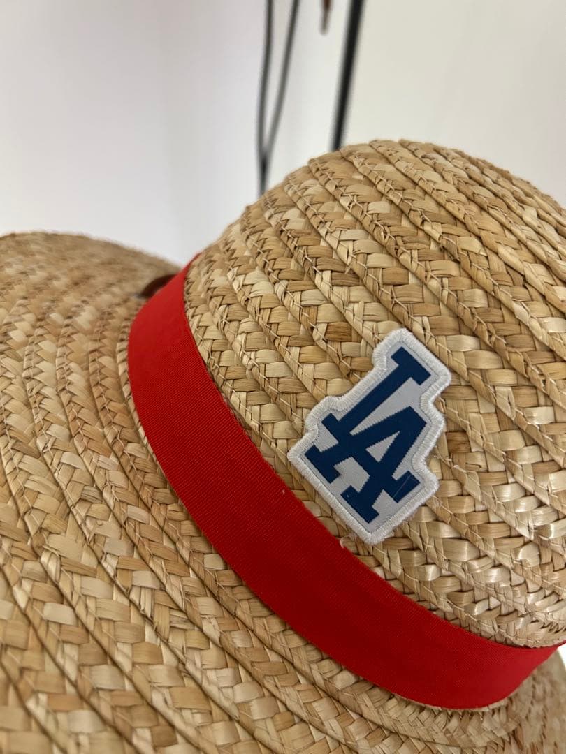 セール新品！Los Angeles Dodgers ワンピースコラボ麦わら帽子