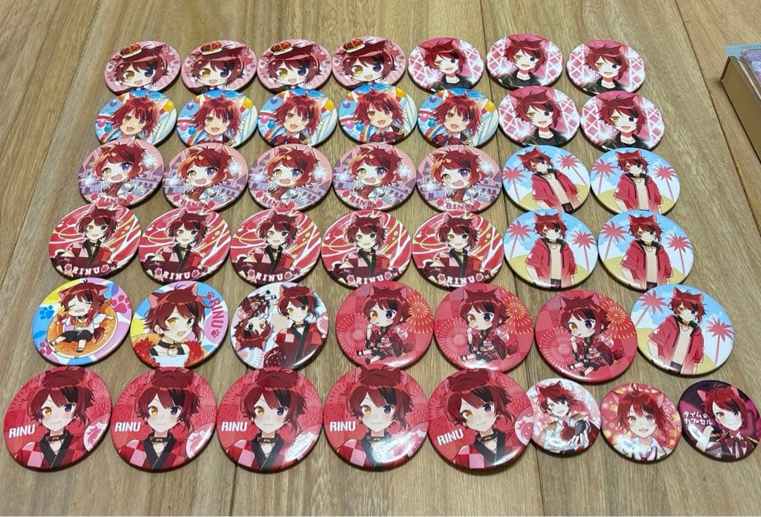 すとぷり 莉犬 りいぬ くん 缶バッジ まとめ売り 缶バ