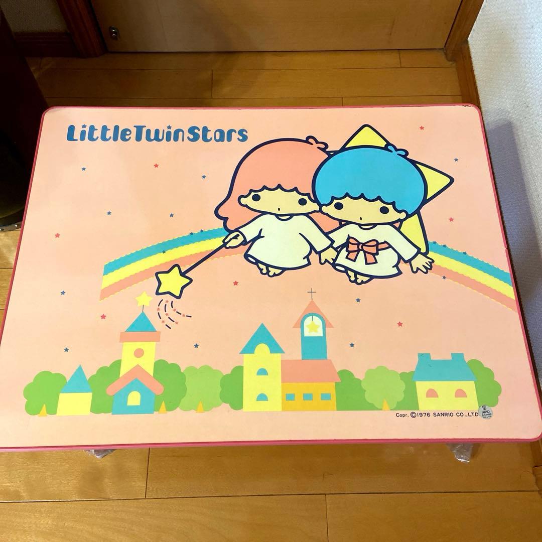 49年前　未使用　昭和レトロ キキララ　テーブル