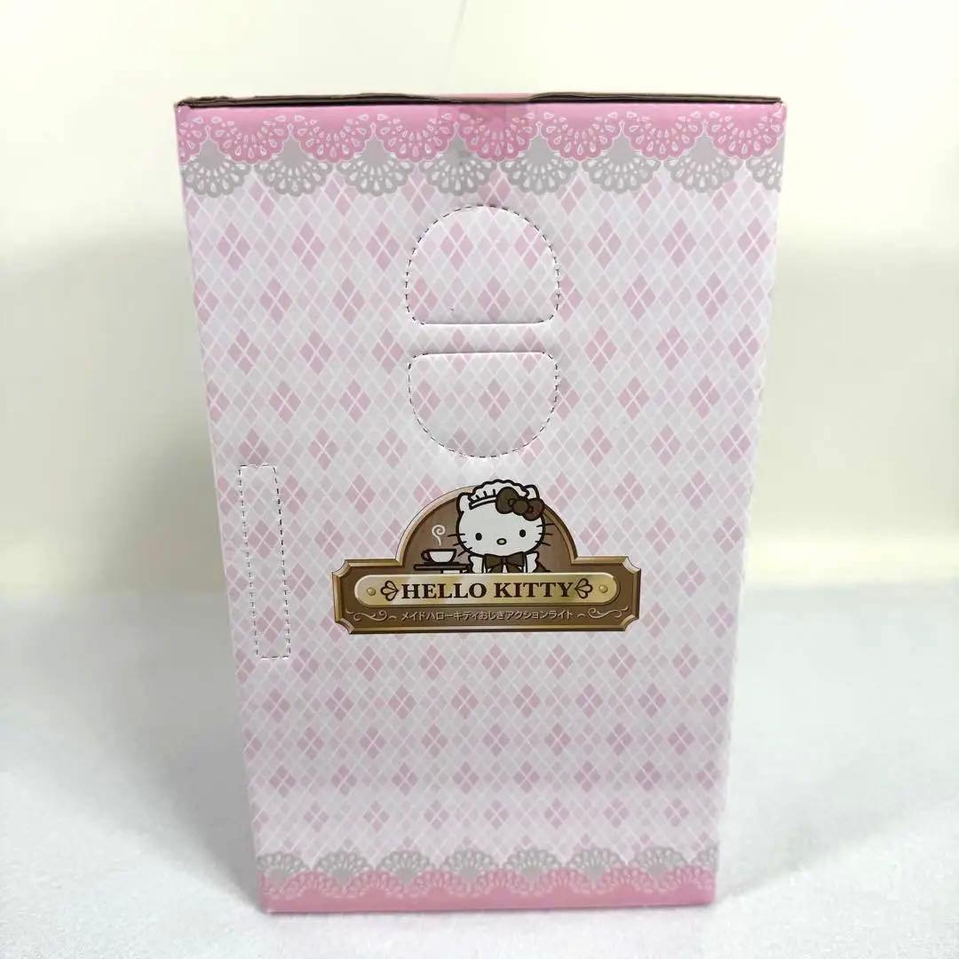 希少　メイド ハローキティ おじぎ　 アクションライト　フィギュア型　2007年