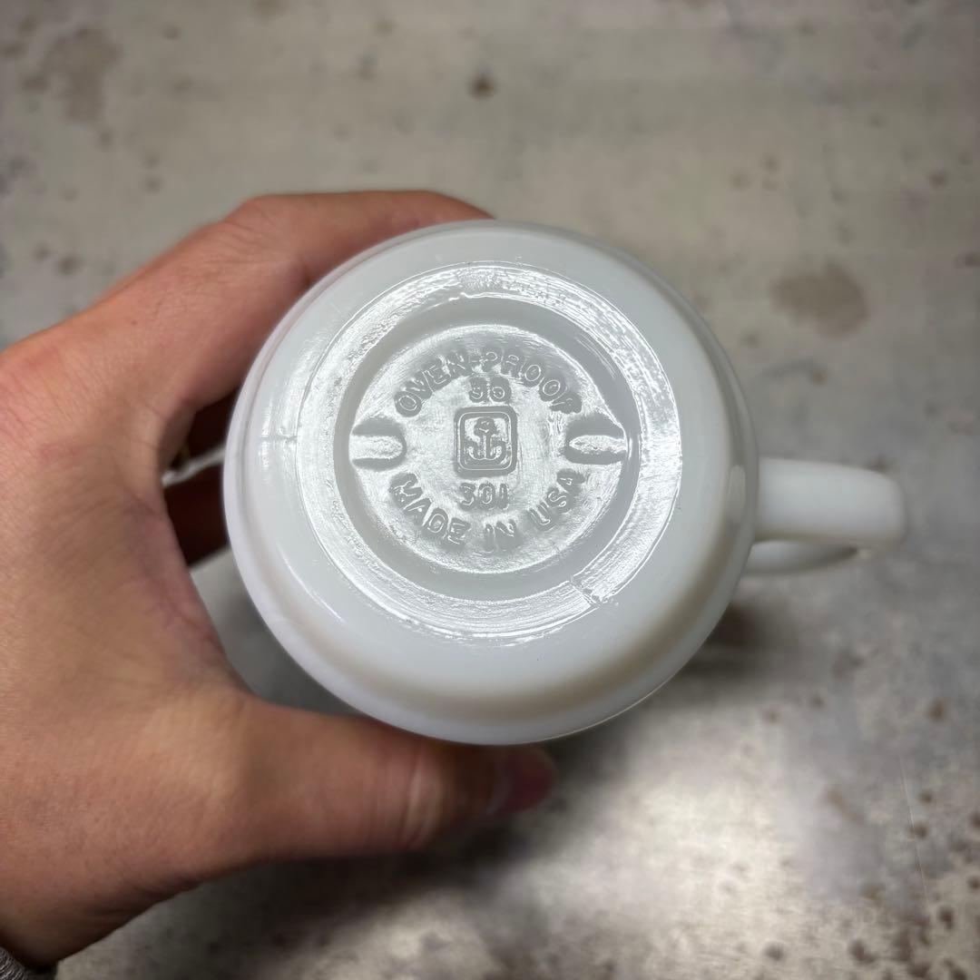 77s-FIRE KING anchor hocking ディズニー マグ