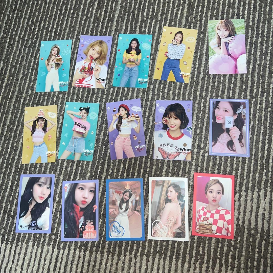 Twiceトレカ 、ステッカー、写真セット