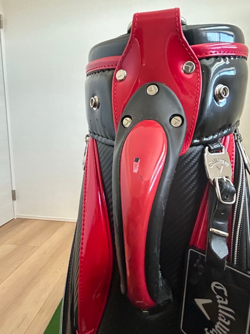 Callaway キャディバッグ ブラック/レッド