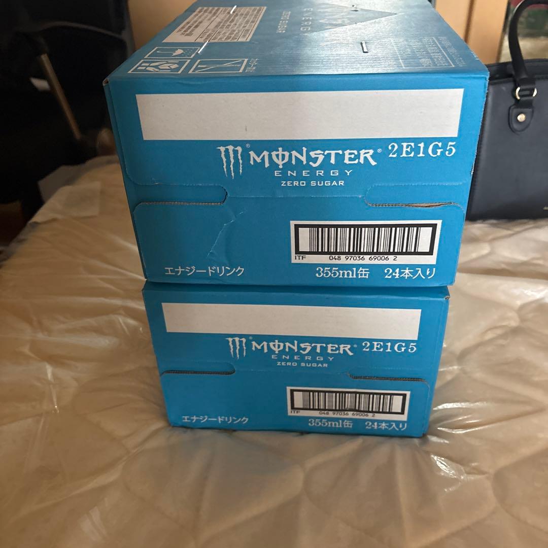 モンスターエナジードリンクゼロシュガー 24本✖️2
