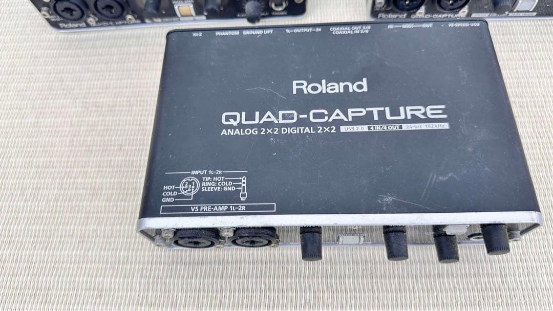 Roland QUAD-CAPTURE オーディオインターフェースUA-55