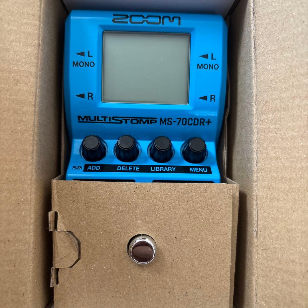 zoom マルチストンプ MS-70CDR おまけ付き