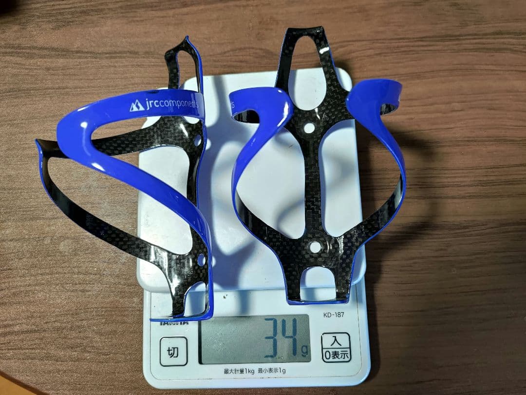 JRC Components ボトルケージ 青/黒 17g（値下げしました2）