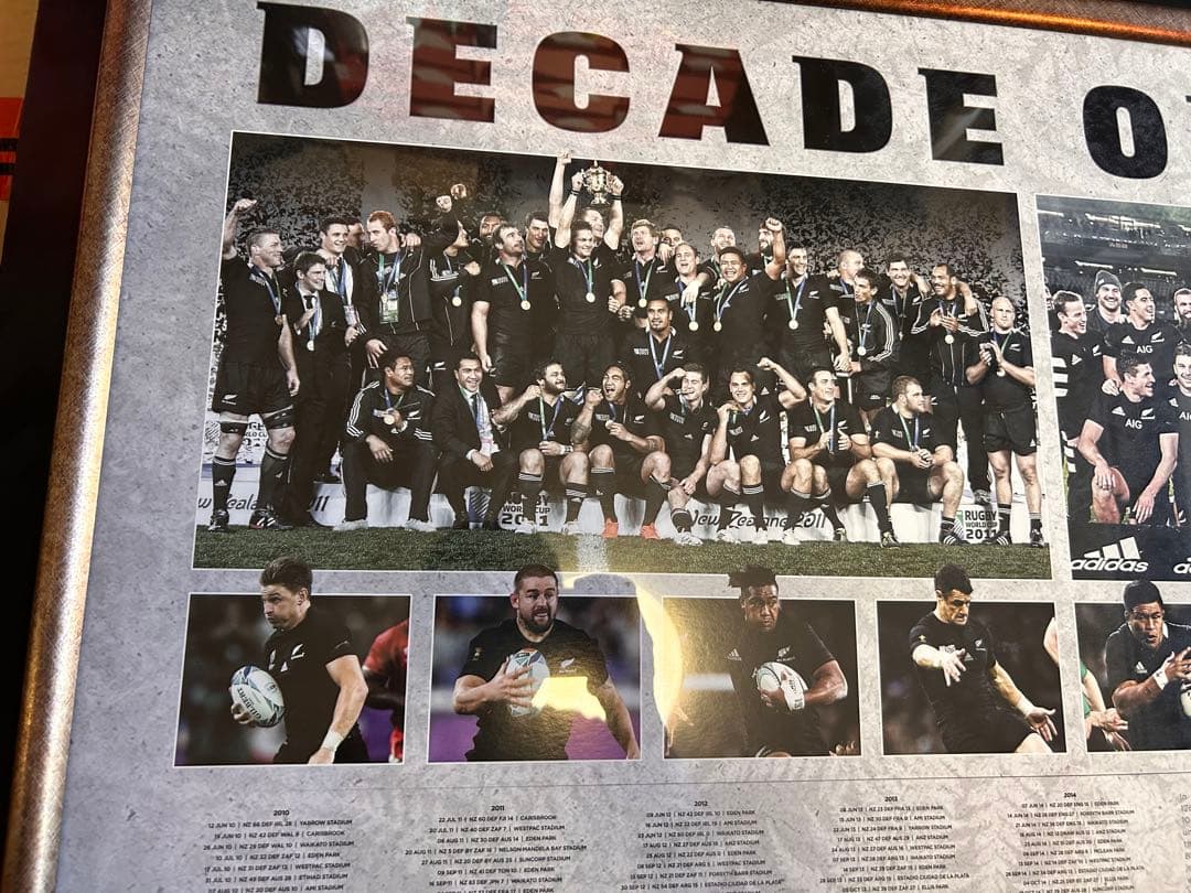 オールブラックス メモラビリア 記念品 Decade of Dominance