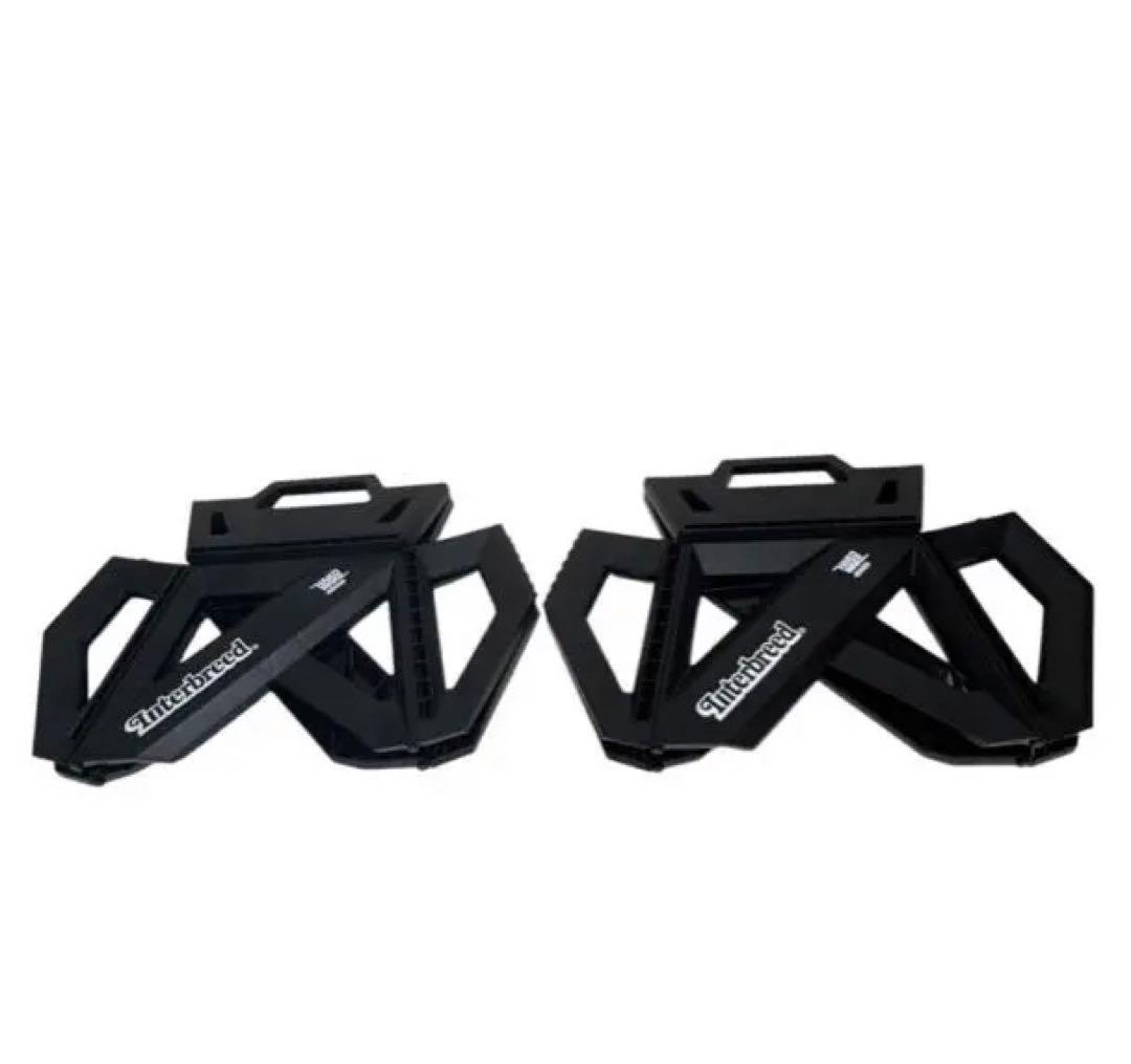 新品 INTERBREED LOGO STOOL スツール 折り畳みチェア イス