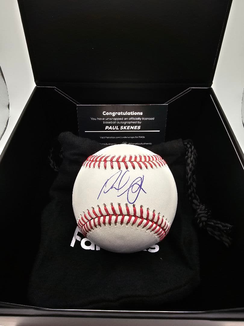 直筆サイン★2025サイヤング Paul Skenes ポールスキーンズ