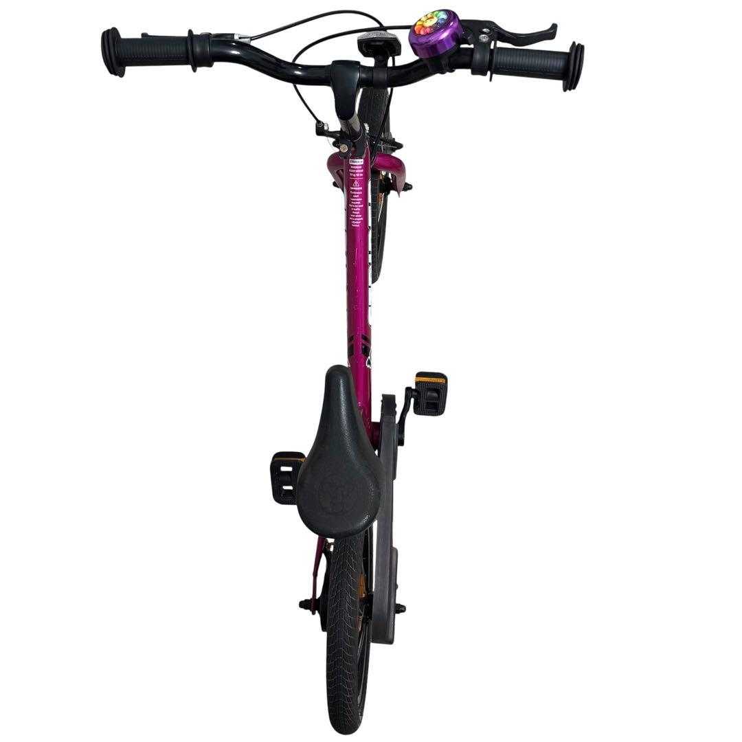 美品 ストライダー STRIDER 14X フューシャピンク 紫 バランスバイク