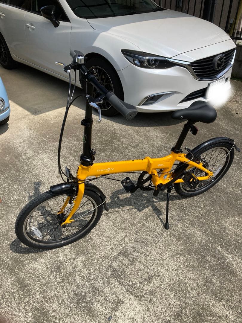 極美品 ダホン ヒット DAHON HIT D6 折りたたみ自転車　ミニベロ