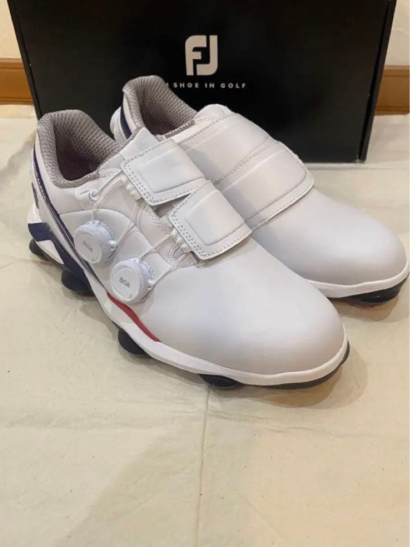 ［美品］FootJoy フットジョイMEN'S ツアーアルファ トリプル BOA