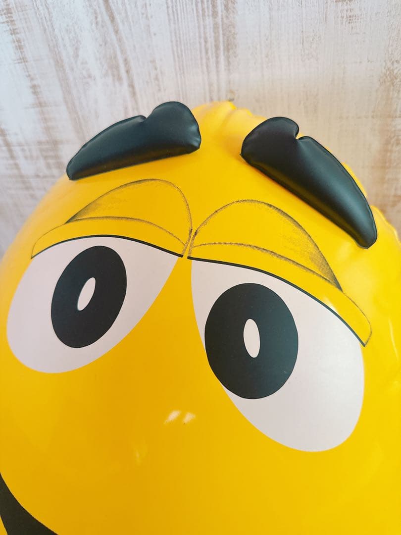 エムアンドエムズ！m&m's！特大バルーン！イエロー