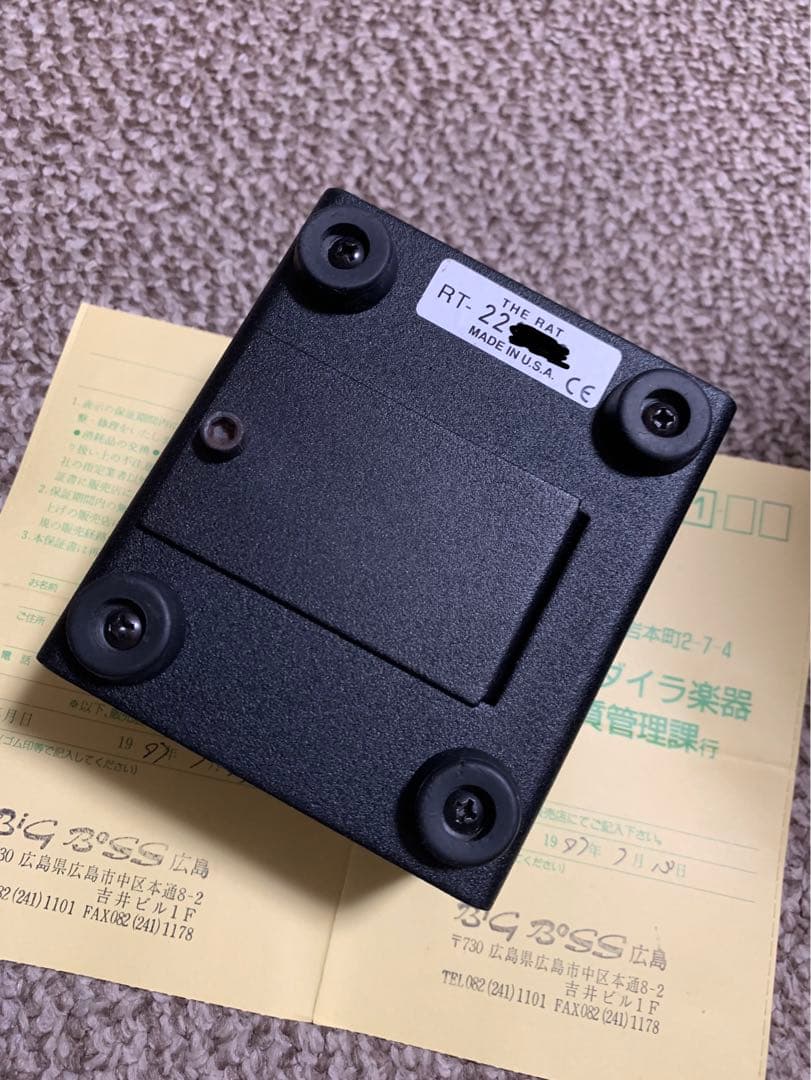 PROCO RAT LM308 プロコ ラット 中古
