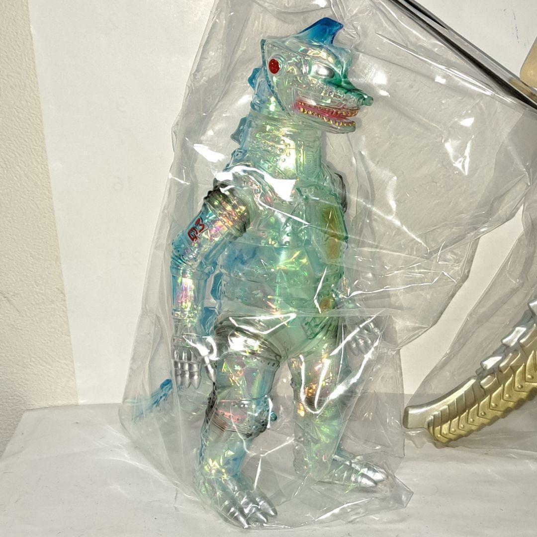 メカゴジラ　ブルマァク　オーロラカラー・蓄光グリーン・ゴールド　３種セット