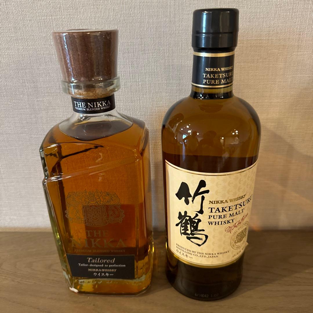 ニッカウヰスキー竹鶴&ザニッカ 2本セット