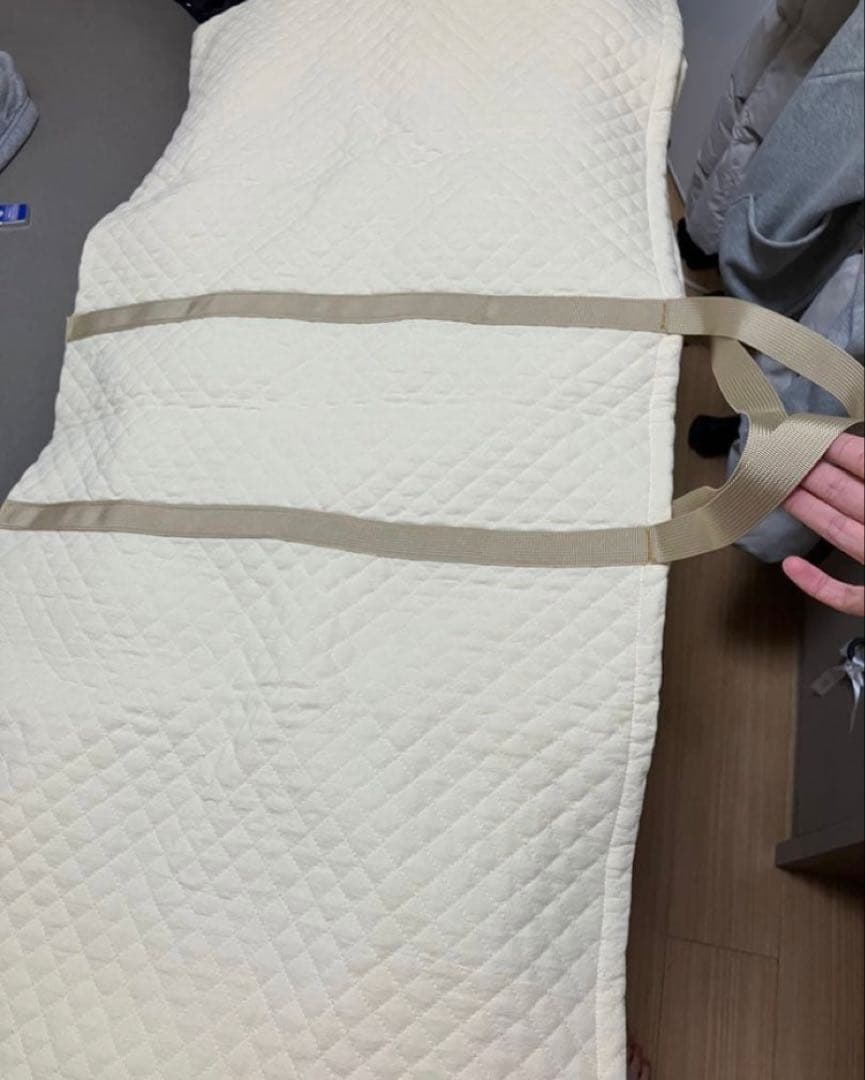 ホワイト電子キーボード スタンド付き