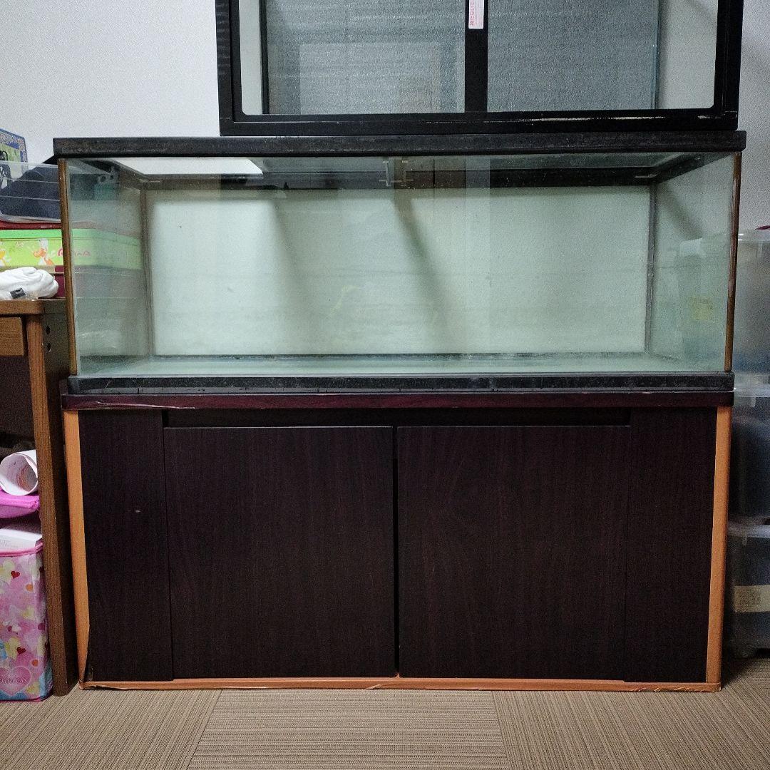 120センチ水槽セット 津市まで取りに来てくれる方限定 オマケ60センチ水槽