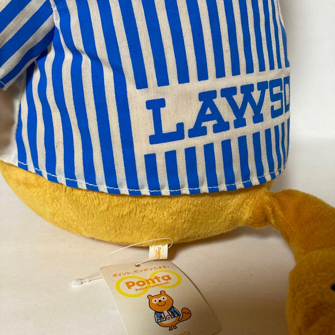 ポンタ　ぬいぐるみ　ローソン制服　タグ付き