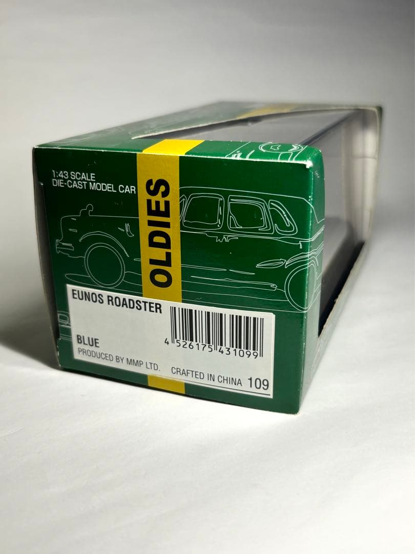 EBBRO EUNOS ROADSTER BLUE 1/43ミニカー