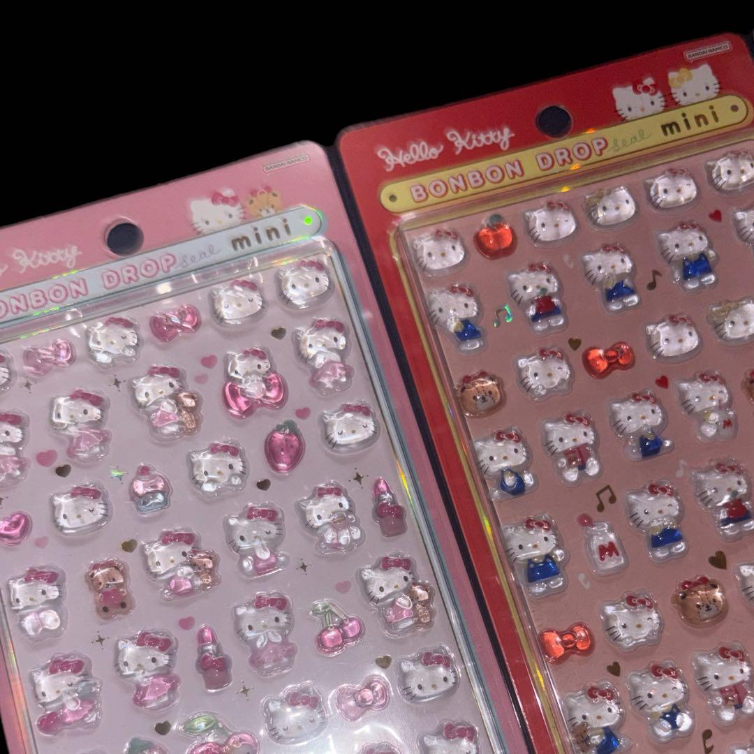ボンボンドロップシール　mini サンリオ　コンプリートセット　8枚