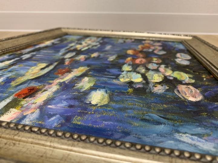 クロード・モネ　睡蓮　 油絵複製画