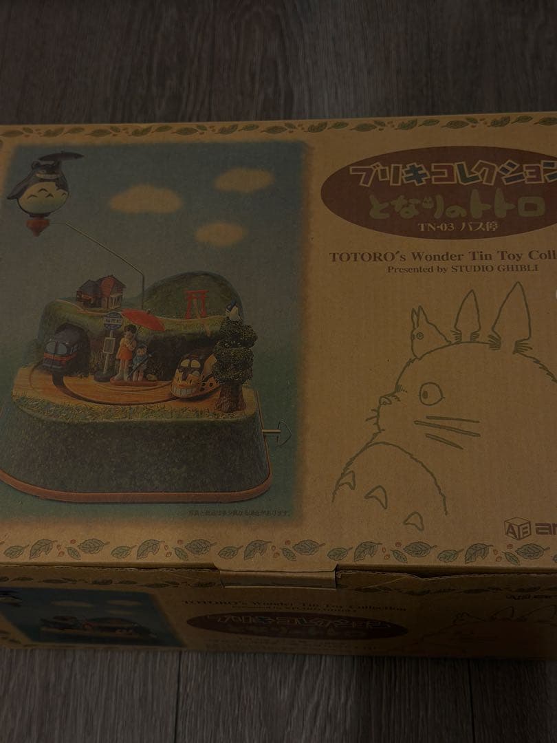 ⚠ジャンク品 ⚠となりのトトロ ブリキコレクション オルゴール 中古品