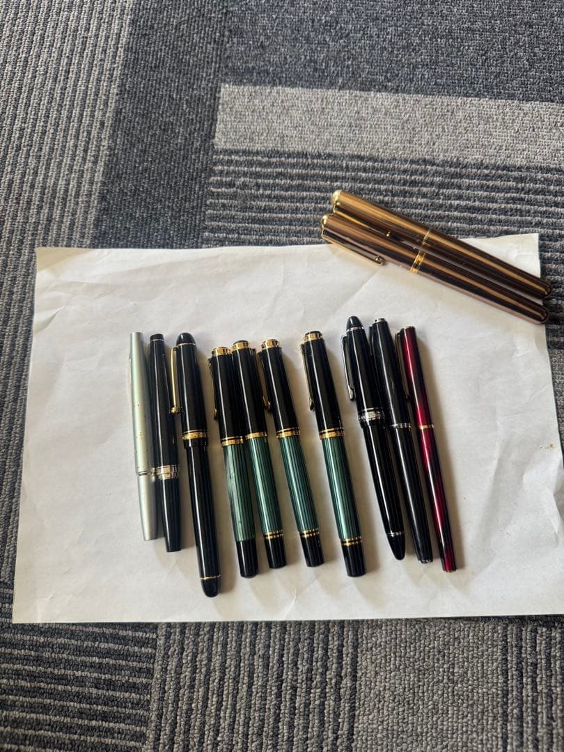 ペン先14K 14C 585 18K 750 21K万年筆10本