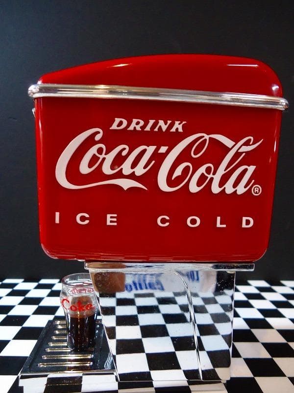 コカコーラ アメリカンダイナー ドリンクディスペンサー バンク