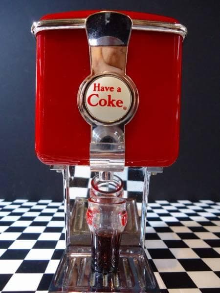 コカコーラ アメリカンダイナー ドリンクディスペンサー バンク