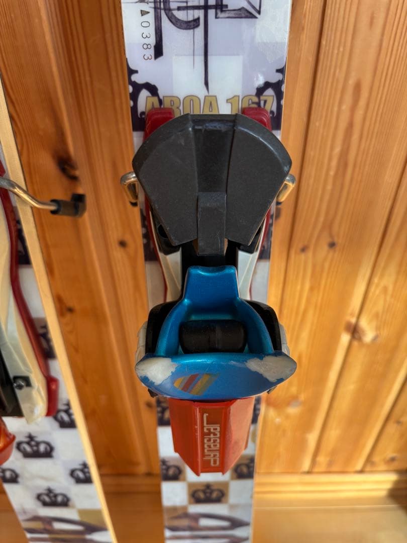 25日まで送料無料strictry AROA 167cm フリースキー ビン付き