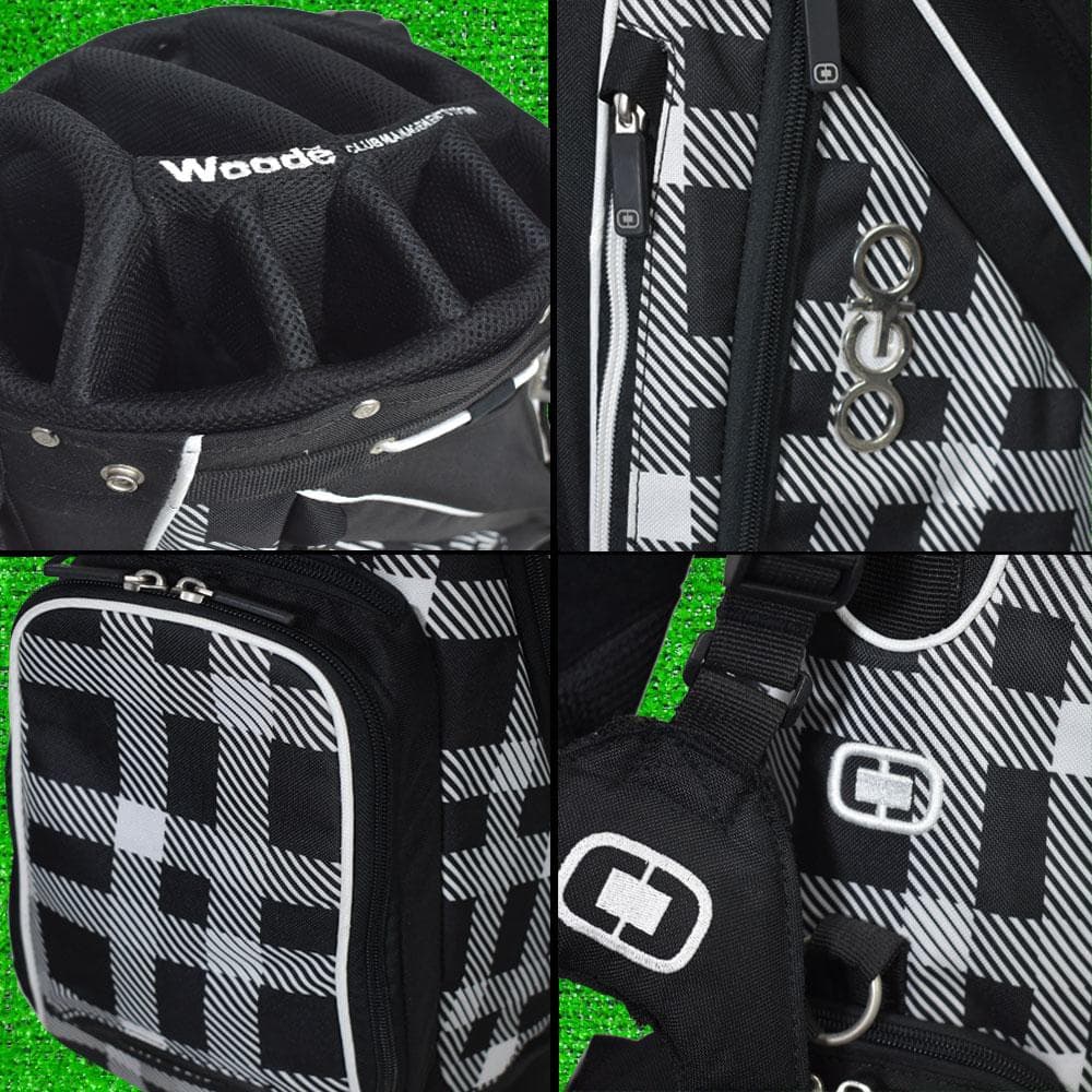 ＯＧＩＯ オジオ ゴルフ スタンド式 軽量キャディバッグ 美品！