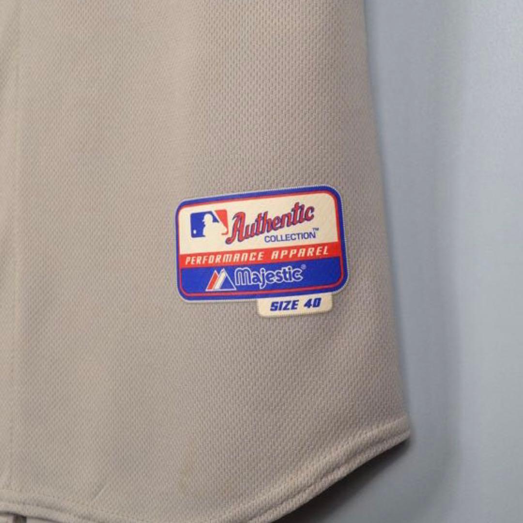ワシントン・ナショナルズ\"majestic\"ベースボールシャツ サイズ48