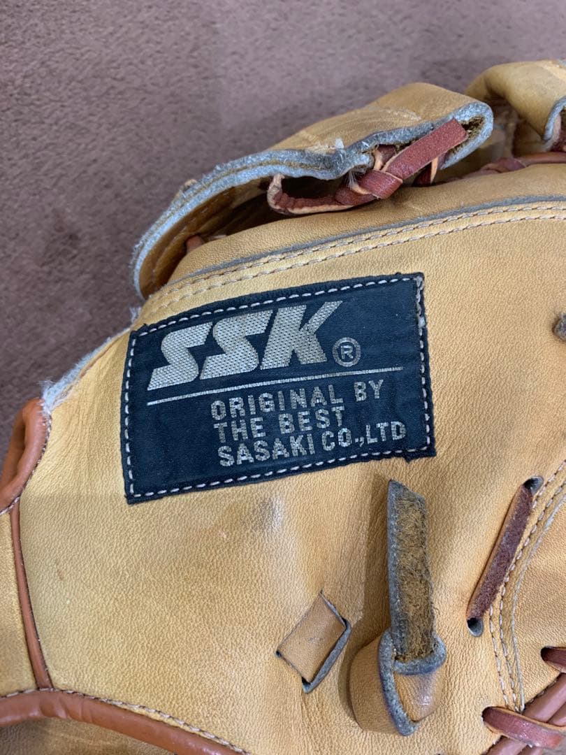 【超希少】 ヴィンテージ SSKミット グローブ グラブ プロモデル 黒ラベル