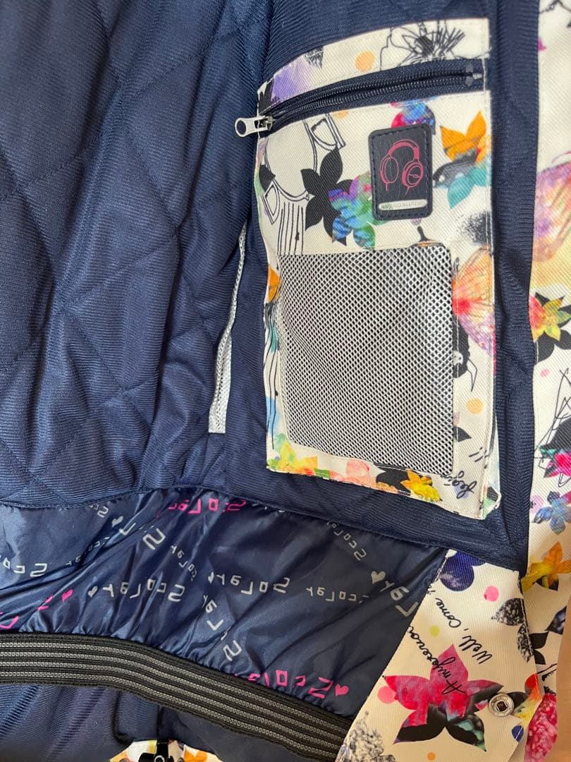 【超美品】SCOLAR スノーボードウェア 上下セット おまけ　手袋付き