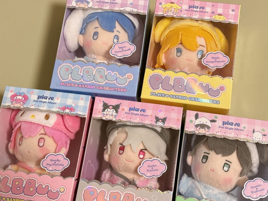 PLAVE プレイブ サンリオ PLBBUU Ver. アルバム ぬいぐるみ