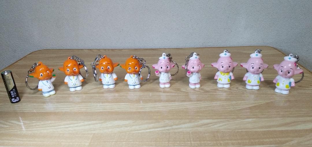 サトちゃん・サトコちゃん指人形21個＆キーホルダー33個　合計54点まとめ売り